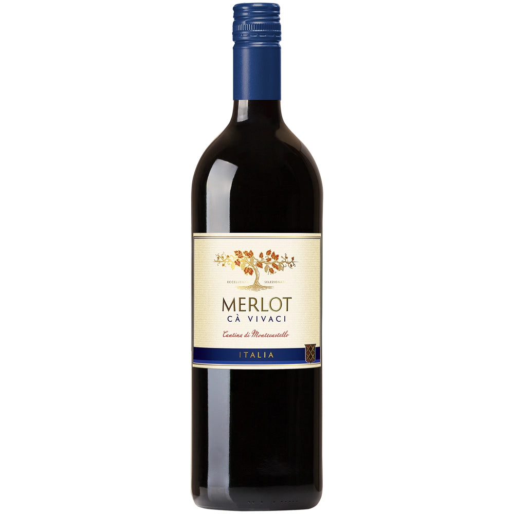 Merlot Cà Vivaci Vino d'Italia 6x 1 Liter (MEHRWEG)