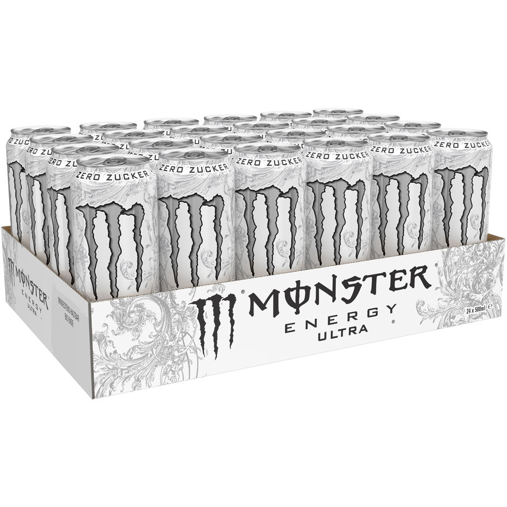 Monster Energy Ultra White 24x 0,5 Liter (EINWEG)