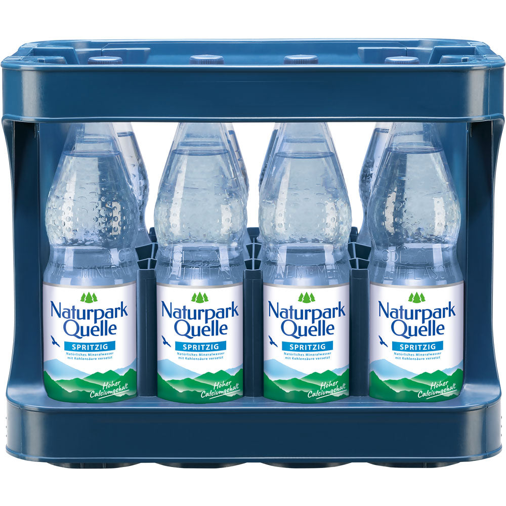 Naturpark Quelle Spritzig PET 12x 1 Liter (MEHRWEG)