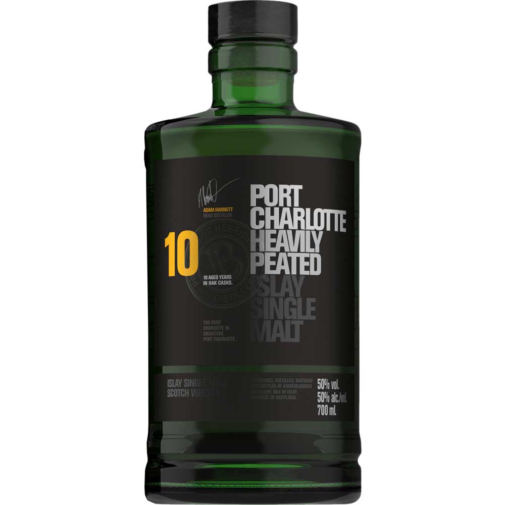 Port Charlotte 10 Jahre Single Malt Scotch Whisky 50% 0,7 Liter