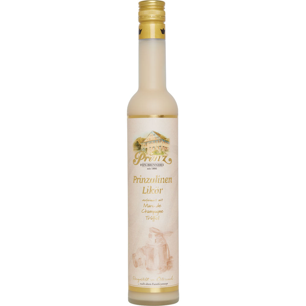 Prinz Prinzalinen Marc de Champagne Trüffel Cream Likör 15% 0,5 Liter