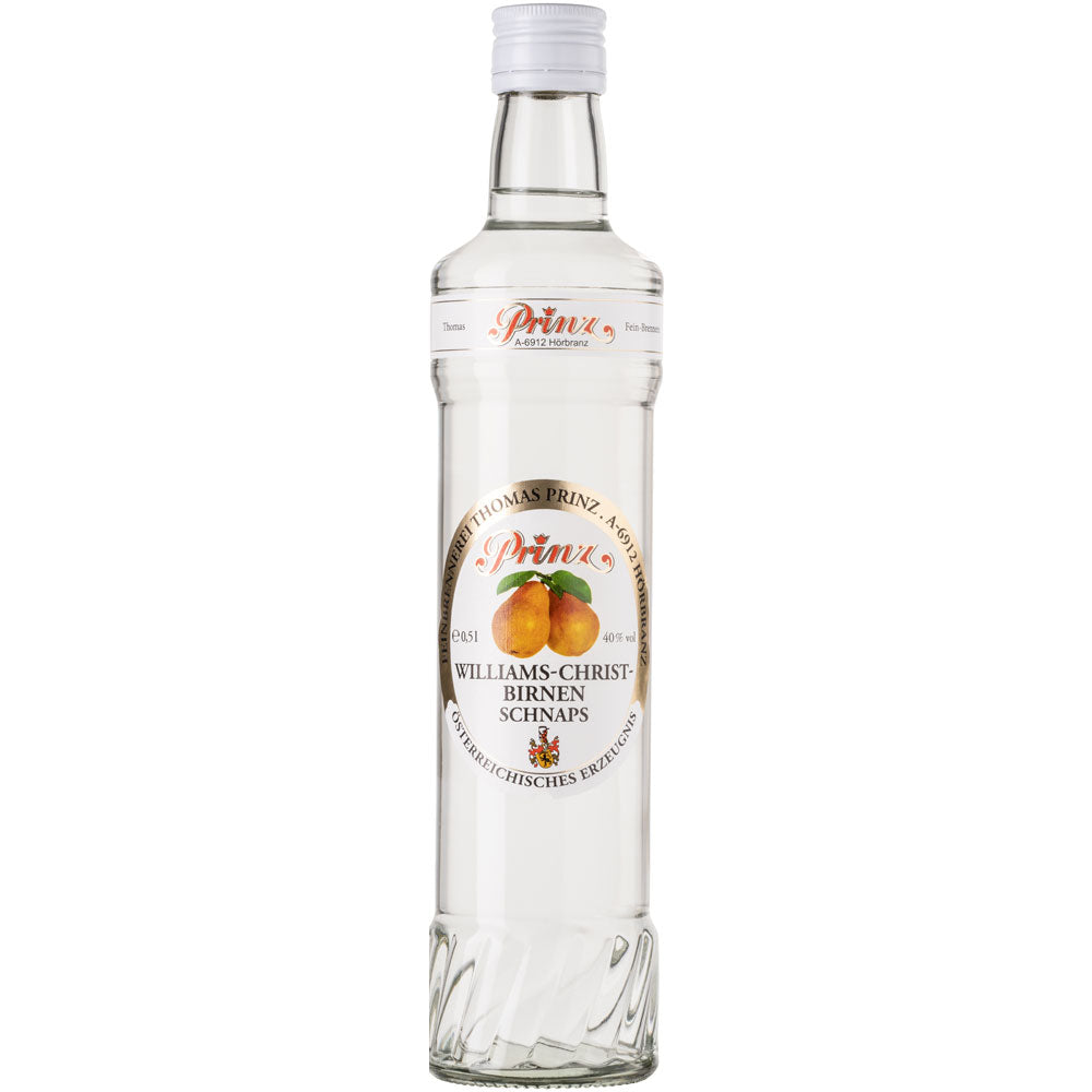 Prinz Williams-Birnen Schnaps 40% 0,5 Liter