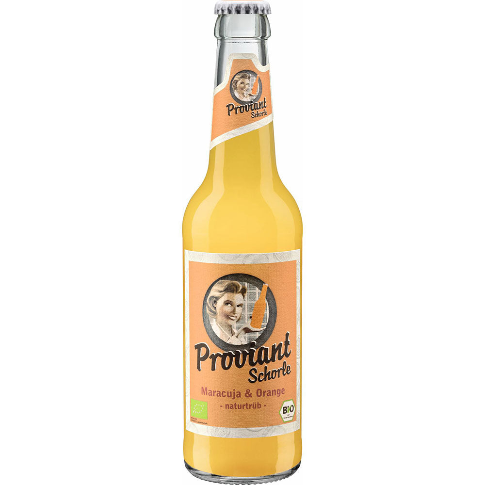 Proviant Schorle Orange & Maracuja 24x 0,33 Liter (MEHRWEG)