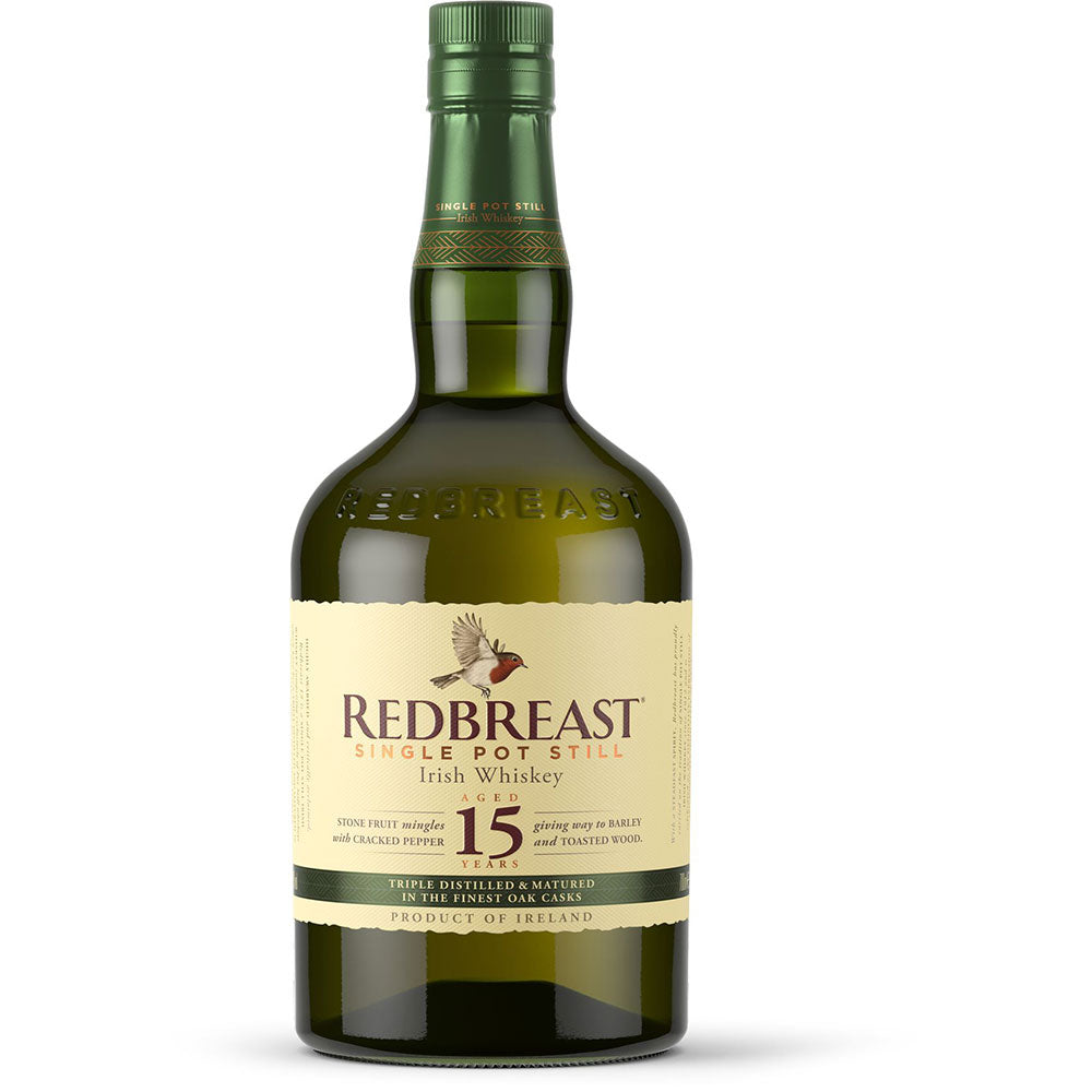 Redbreast 15 Jahre Single Pot Still Irish Whiskey 46% 0,7 Liter