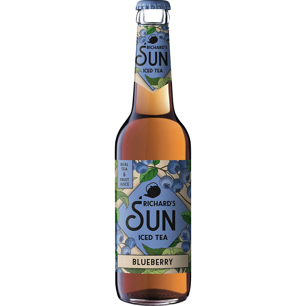 Richard's Sun Eistee Blueberry 24x 0,33 Liter (MEHRWEG)