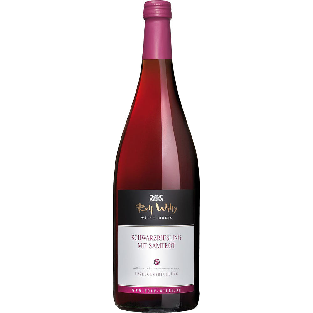 Rolf Willy Schwarzriesling mit Samtrot 12x 1 Liter (MEHRWEG)