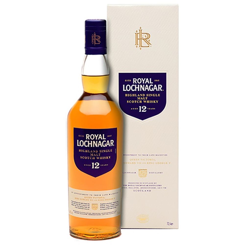 Royal Lochnagar 12 Jahre Single Malt Scotch Whisky 40% 0,7 Liter