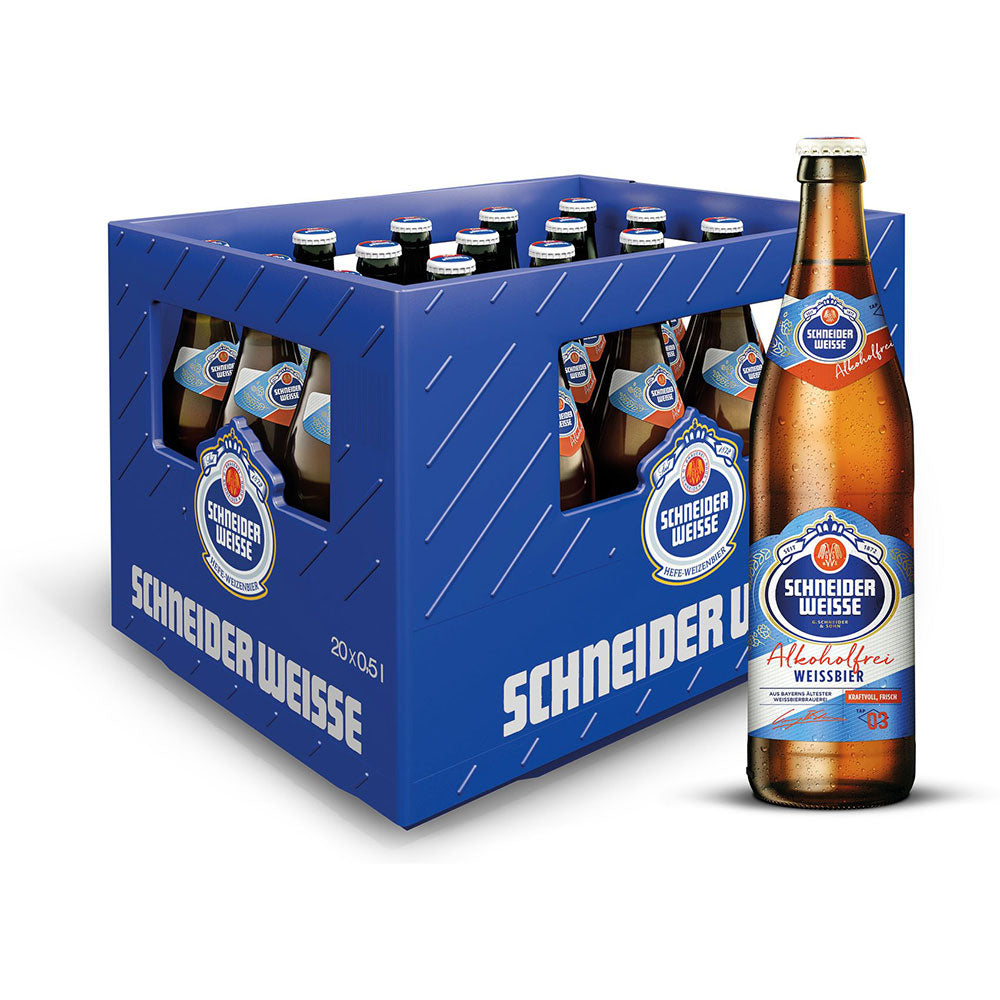 Schneider Weisse Hefe Alkoholfrei TAP3 20x 0,5 Liter (MEHRWEG)