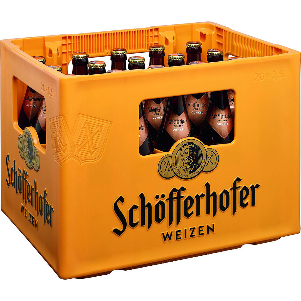 Schöfferhofer Hefe Dunkel 20x 0,5 Liter (MEHRWEG)