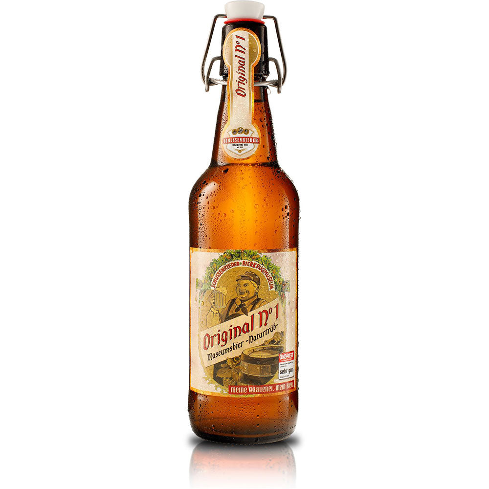 Schussenrieder Original Nr.1 naturtrüb Bügel 20x 0,5 Liter (MEHRWEG)