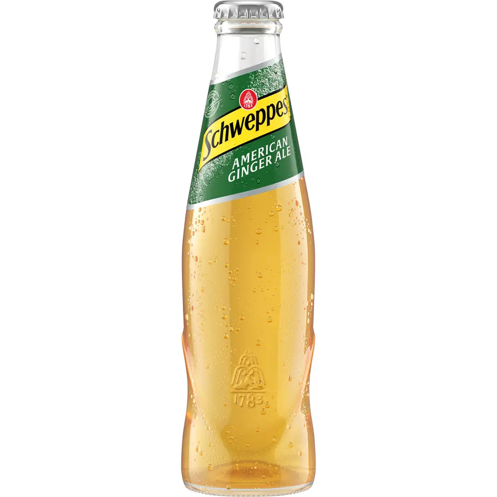 Schweppes American Ginger Ale 24x 0,2 Liter (MEHRWEG)