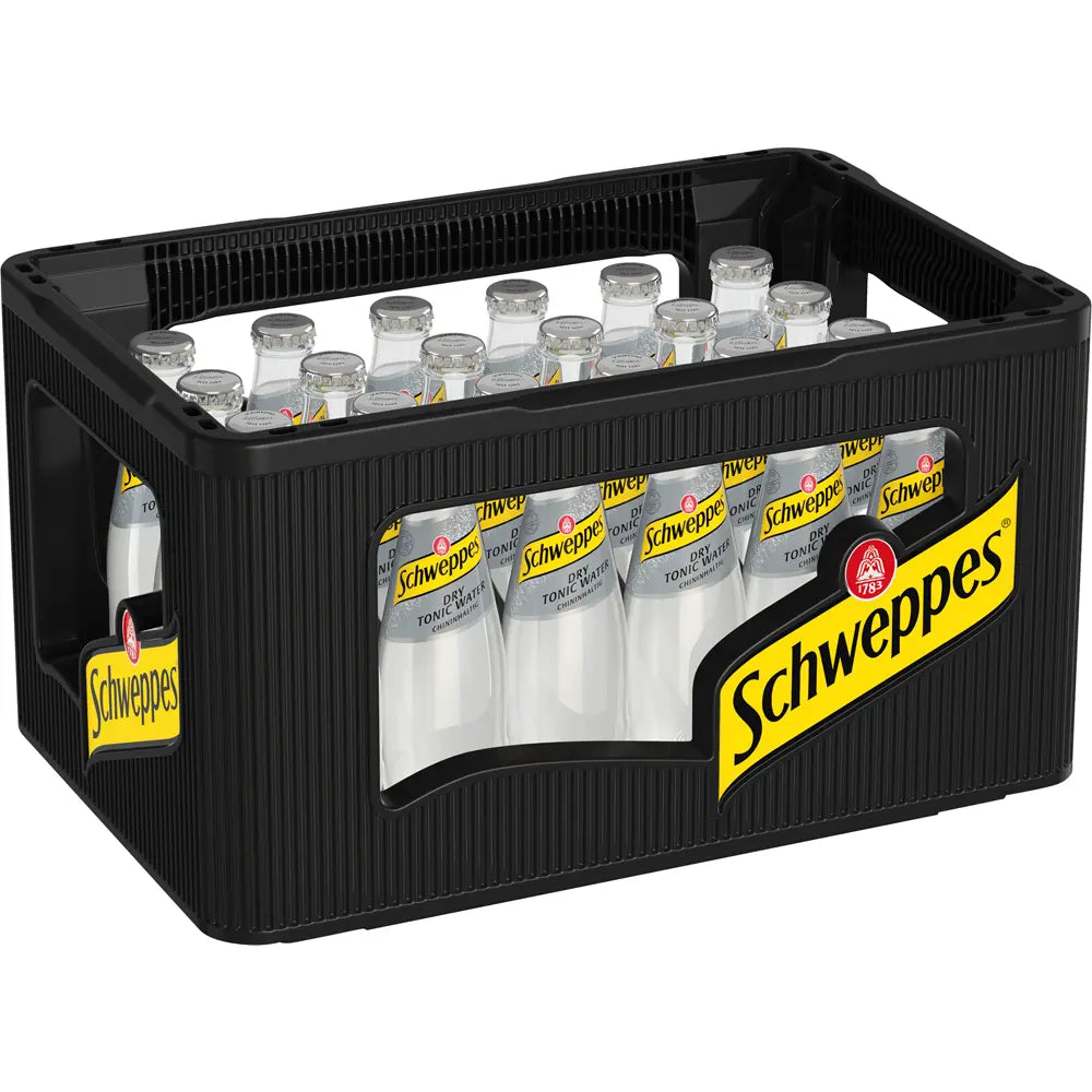 Schweppes Dry Tonic Water 24x 0,2 Liter (MEHRWEG)