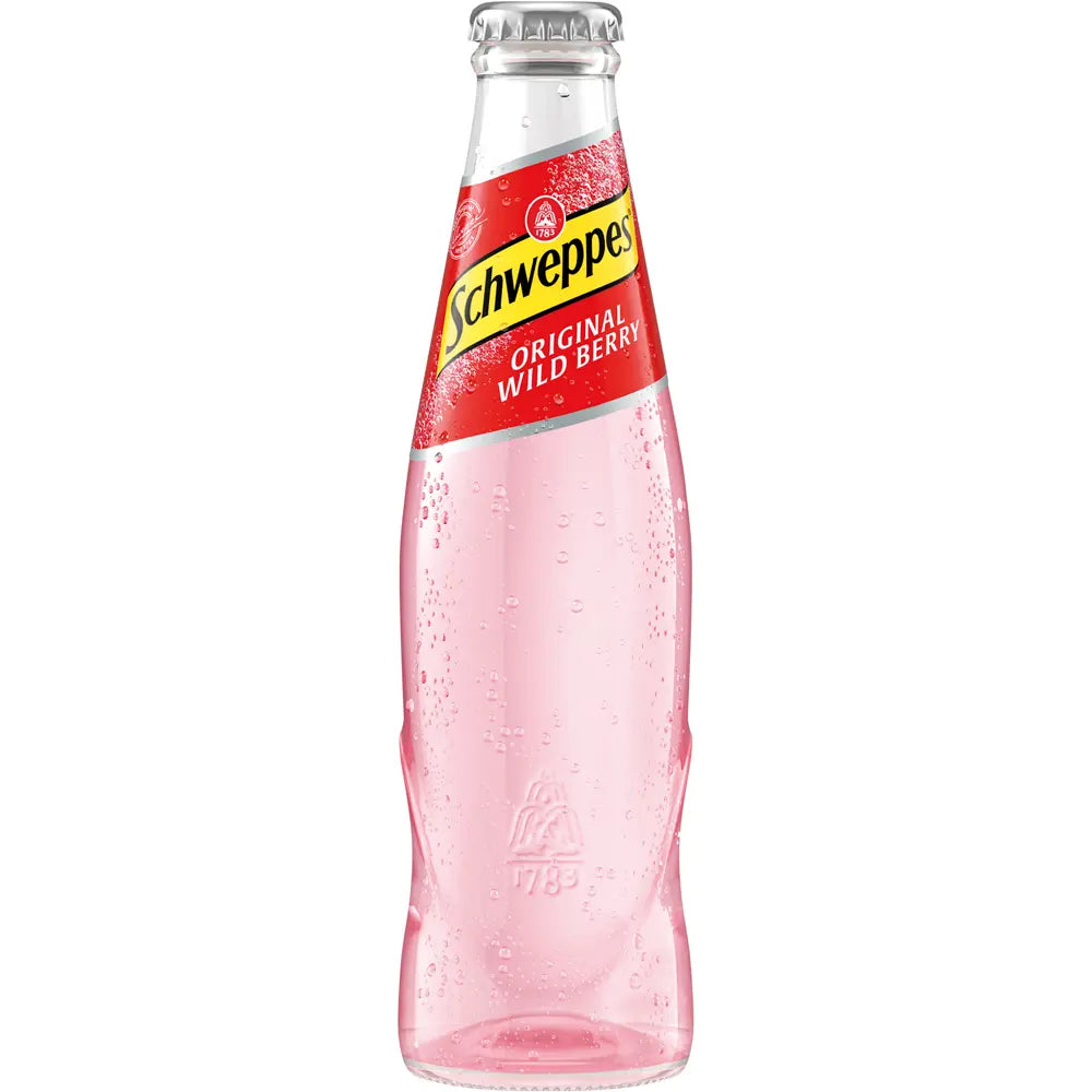 Schweppes Original Wild Berry 24x 0,2 Liter (MEHRWEG)
