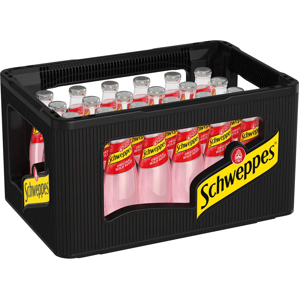 Schweppes Original Wild Berry 24x 0,2 Liter (MEHRWEG)