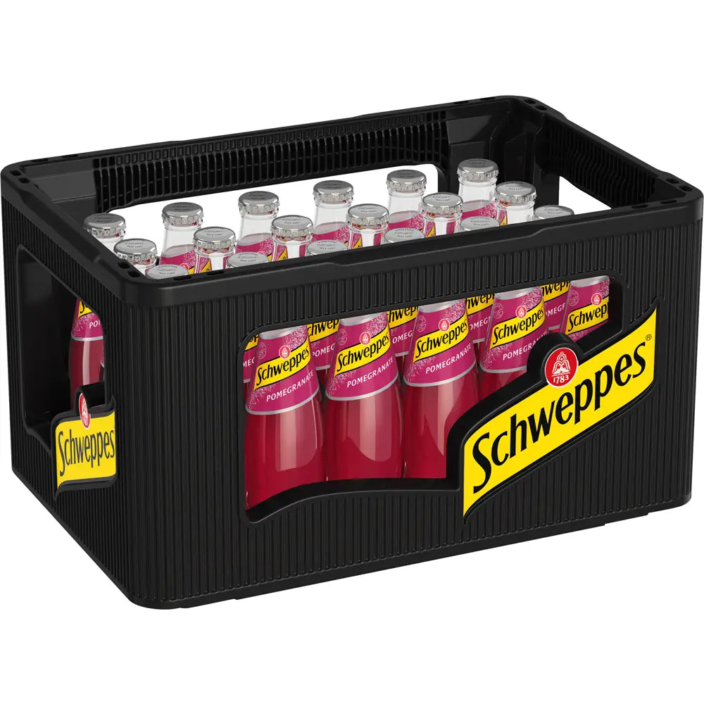 Schweppes Pomegranate 24x 0,2 Liter (MEHRWEG)