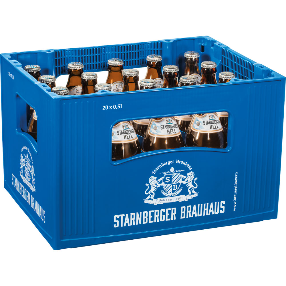 Starnberger Hell 20x 0,5 Liter (MEHRWEG)