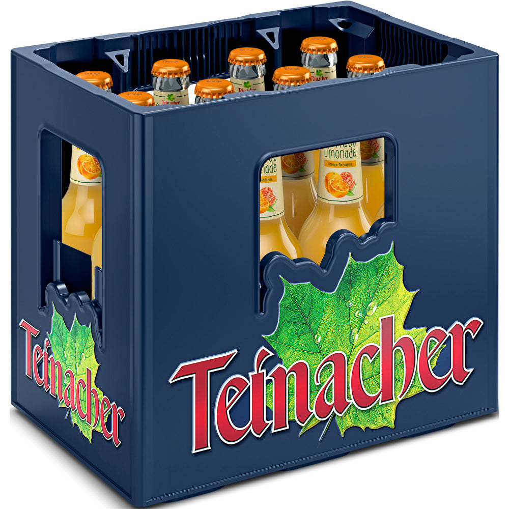Teinacher Genuss-Limo Orange-Mandarine 12x 0,33 Liter (MEHRWEG)
