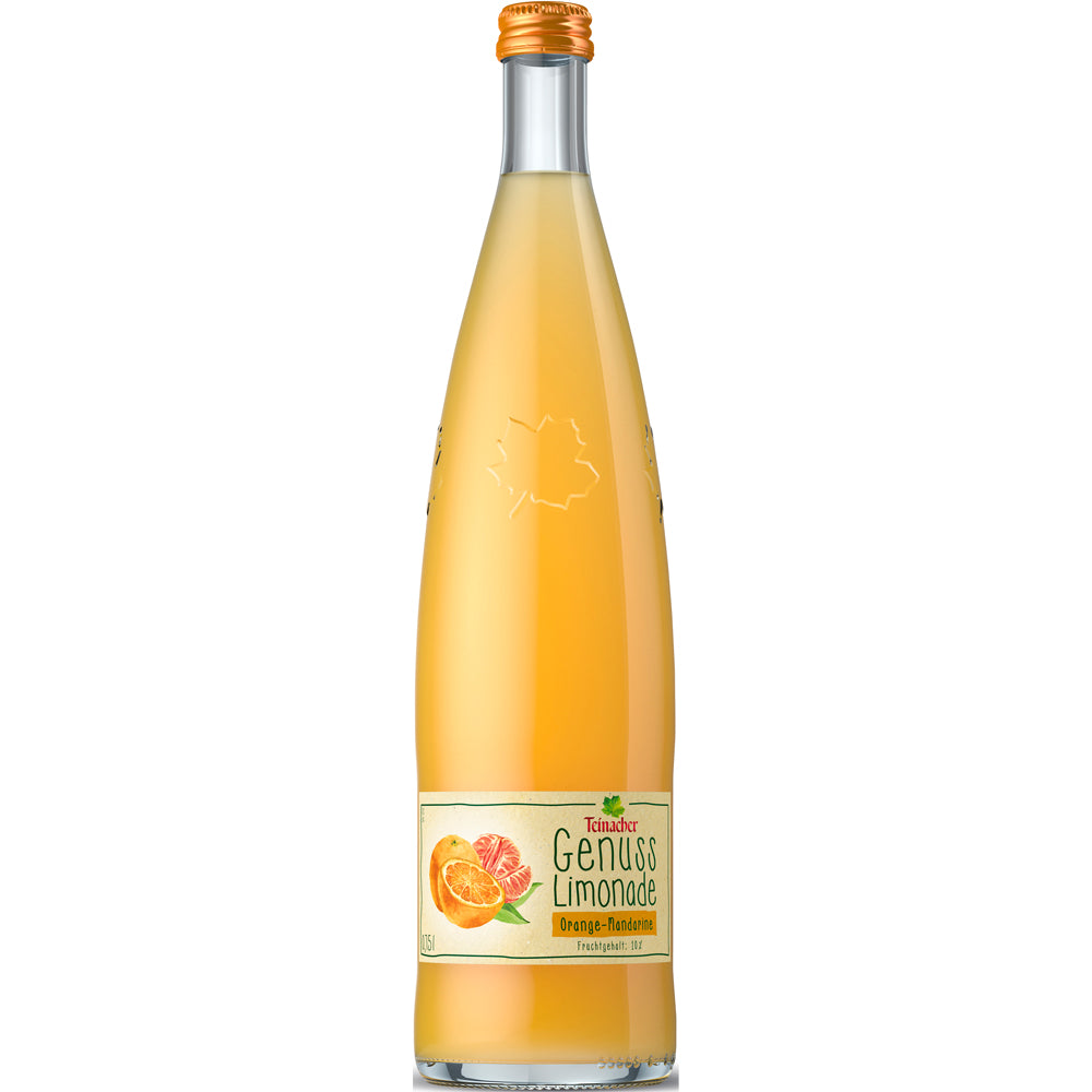 Teinacher Genuss-Limo Orange-Mandarine 12x 0,75 Liter (MEHRWEG)