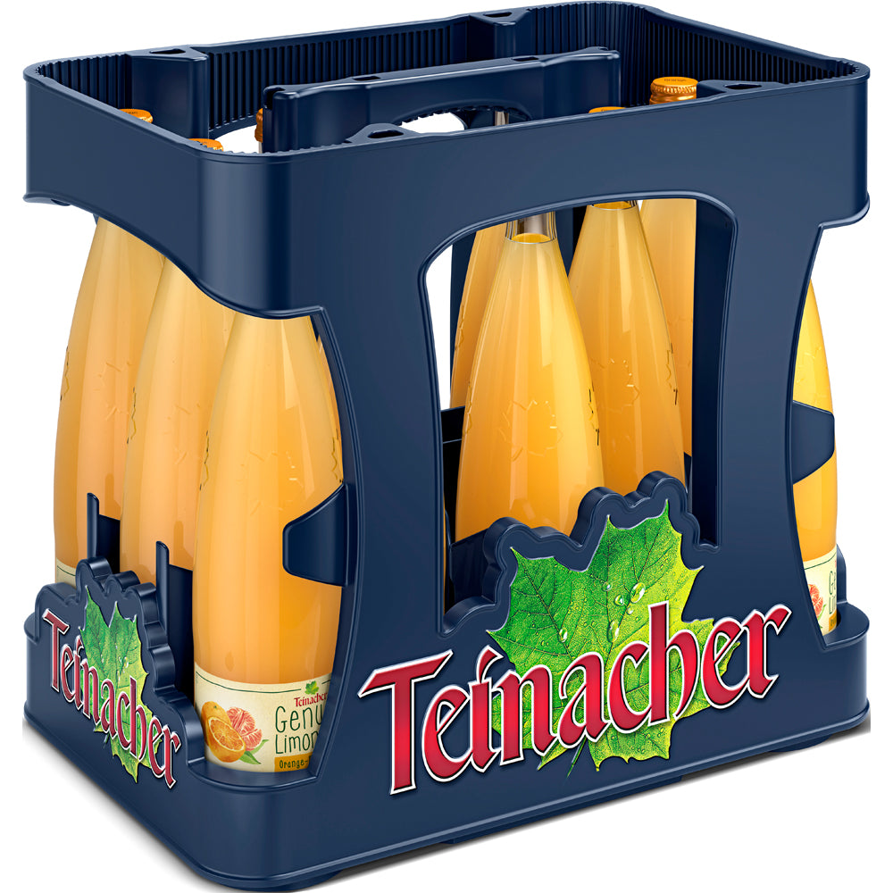 Teinacher Genuss-Limo Orange-Mandarine 12x 0,75 Liter (MEHRWEG)