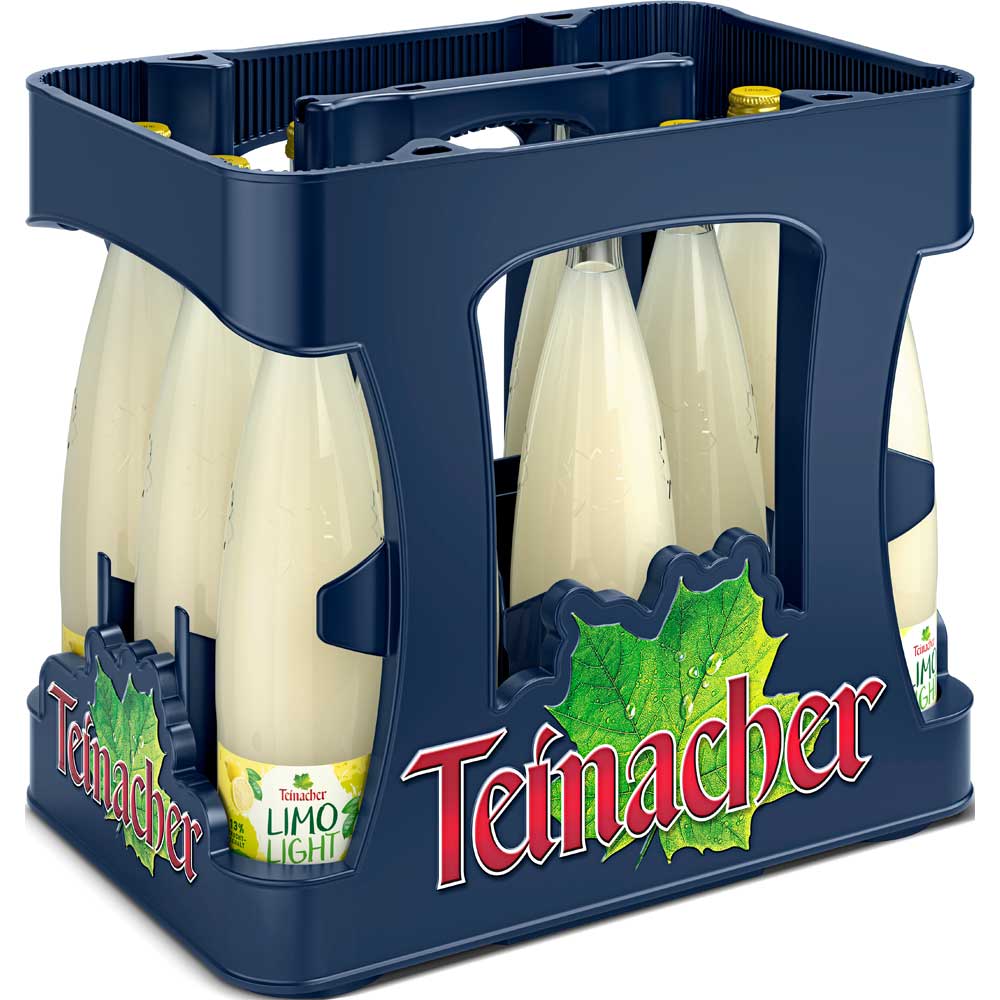 Teinacher Limo Light Zitrone 12x 0,75 Liter (MEHRWEG)
