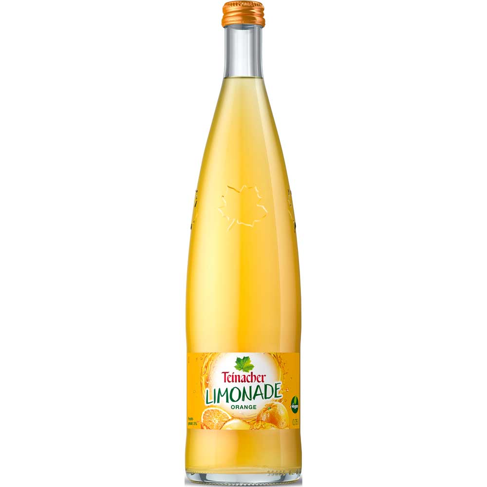 Teinacher Limonade Orange 12x 0,75 Liter (MEHRWEG)
