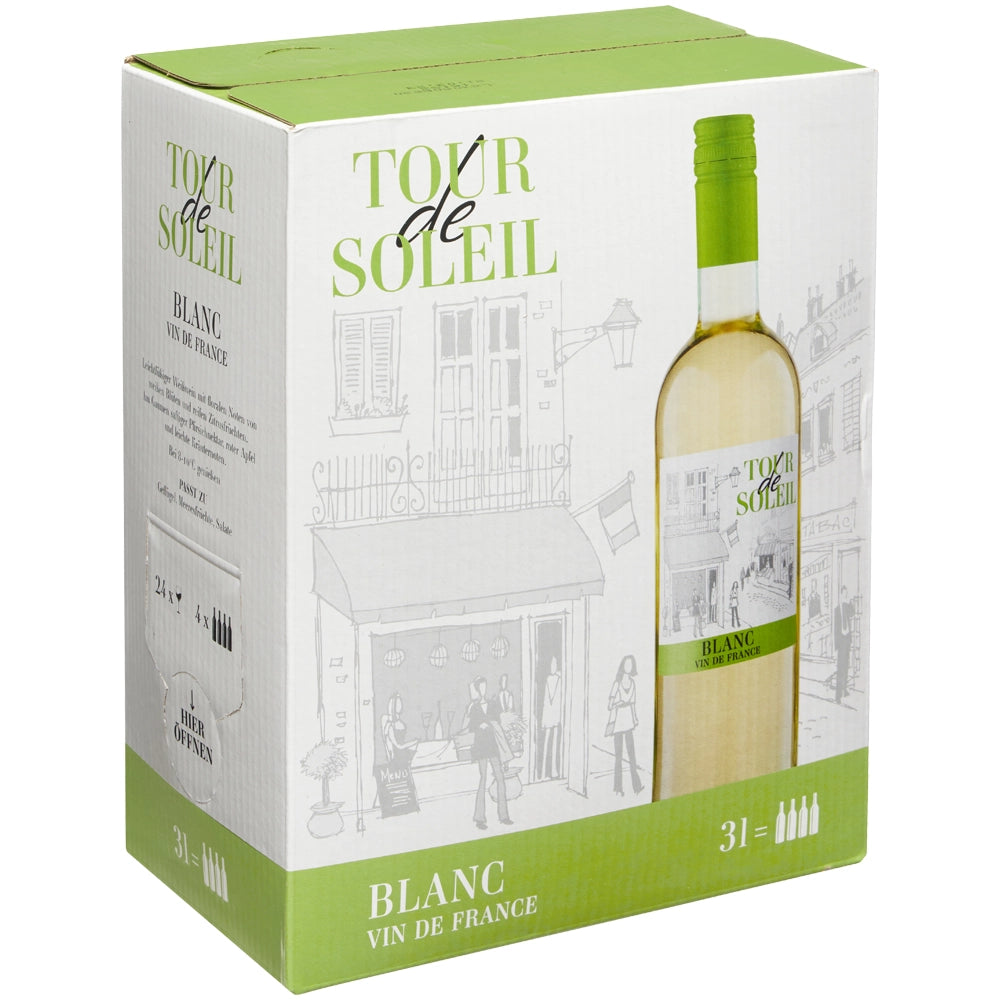 Tour de Soleil Blanc BiB 3 Liter