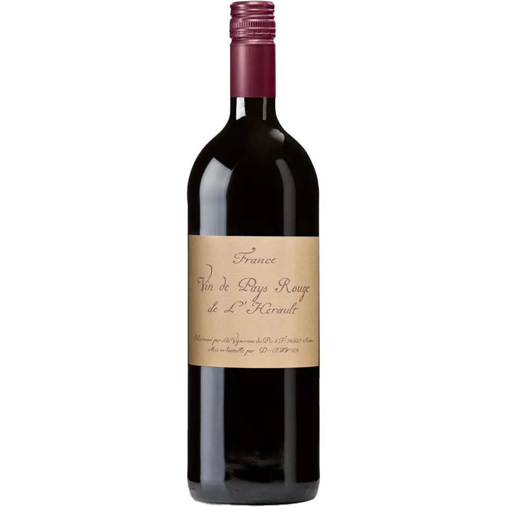 Vin de Pays de l´Herault Rouge 6x 1 Liter (MEHRWEG)