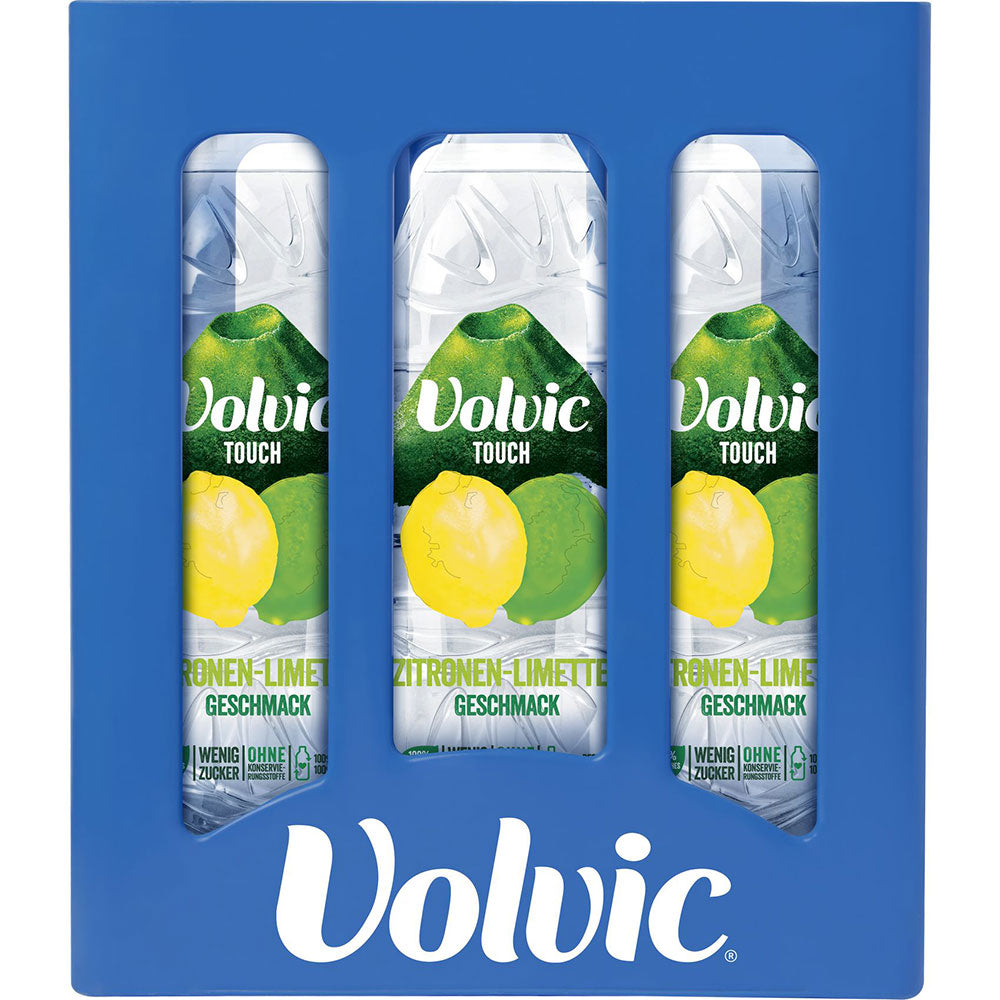 Volvic Touch Zitrone PET 6x 1,5 Liter (MEHRWEG)
