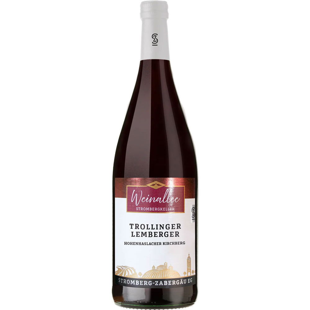 Weingärtner Stromberg-Zabergäu Hohenhaslacher Kirchberg Trollinger mit Lemberger QbA halbtrocken 12x 1 Liter (MEHRWEG)