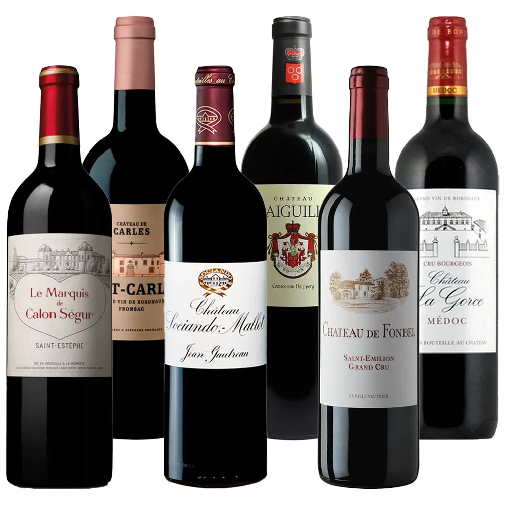 6er Probierpaket "Klassiker aus Bordeaux"