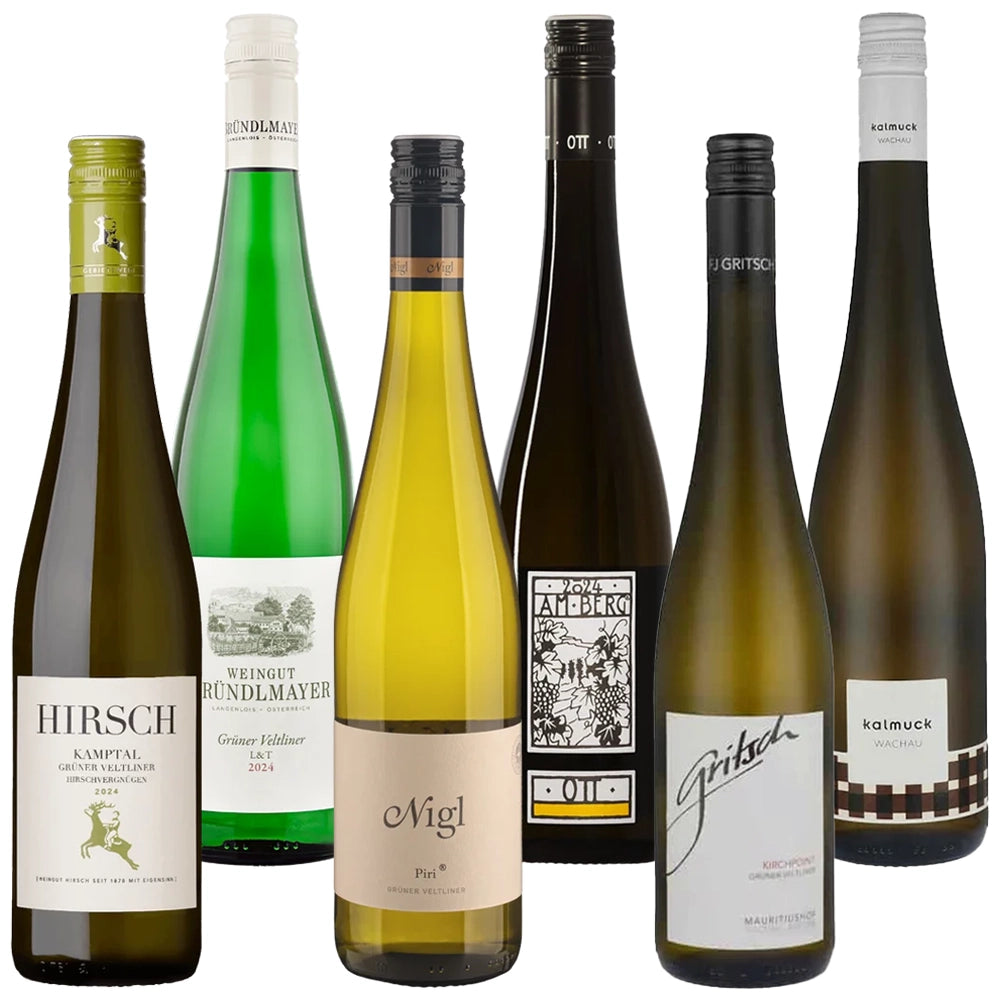 6er Probierpaket "Grüner Veltliner – Die Top-Lagen Österreichs"