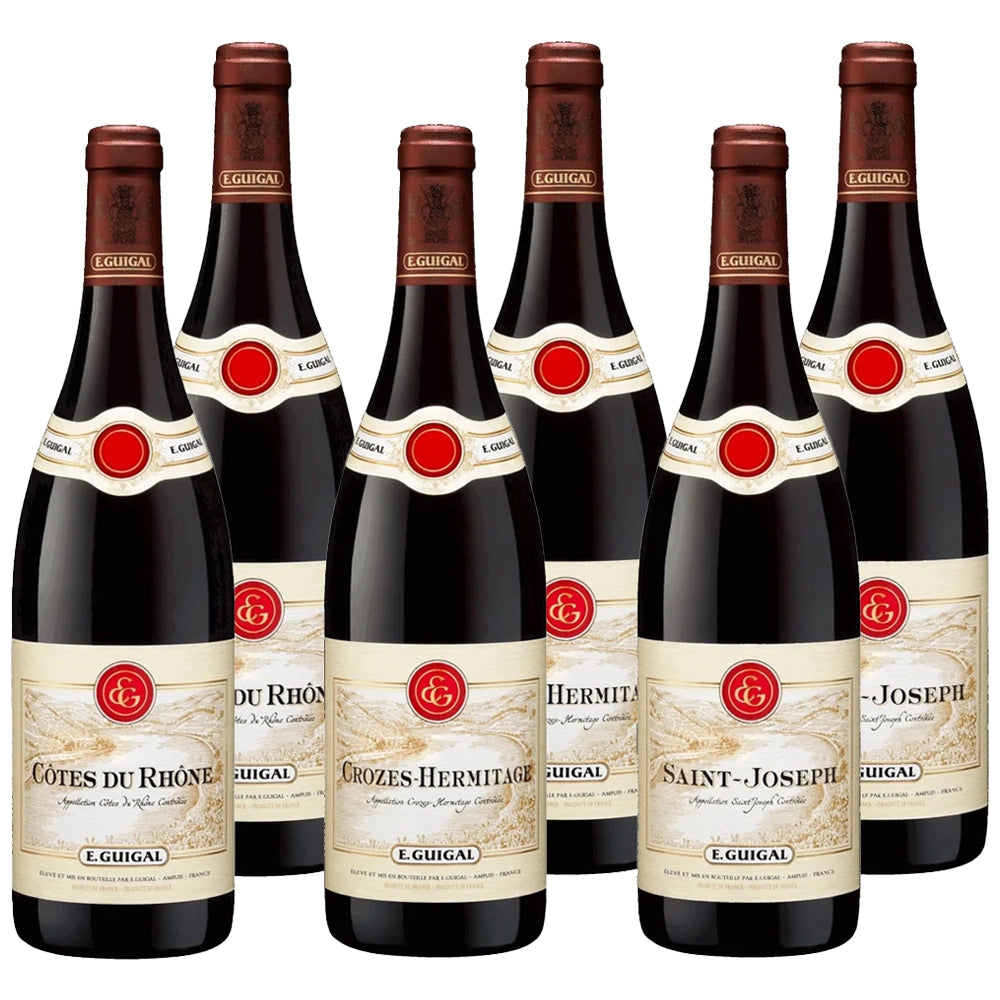 6er Probierpaket "Die Rhône-Klassiker von E. Guigal"