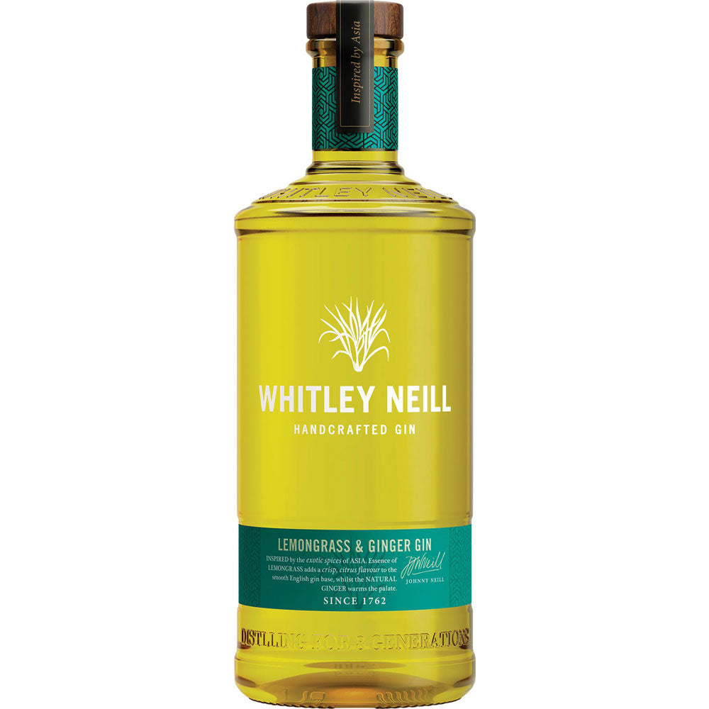 Whitley Neill Handcrafted Lemongras & Ginger Gin 43% 0,7 Liter